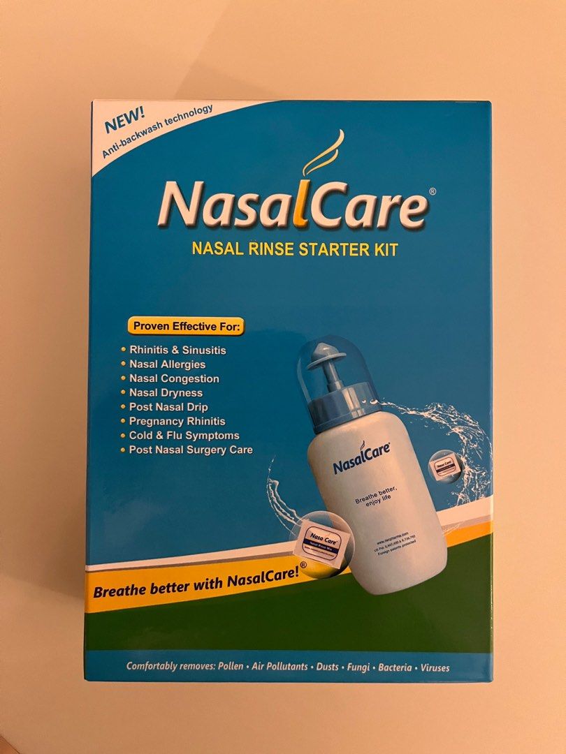 Nasal Care Nasal Rinse Starter Kit, 美容＆化妝品, 健康及美容 消毒 Carousell
