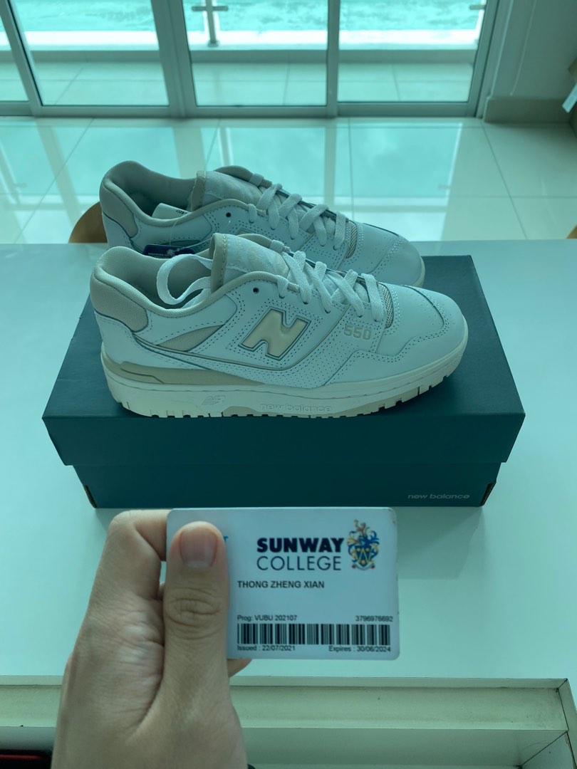 new balance 550 silver birch footlocker