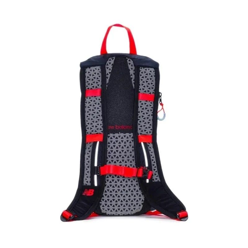 New Balance Running 4L Backpack tas lari sepedaan hitam merah