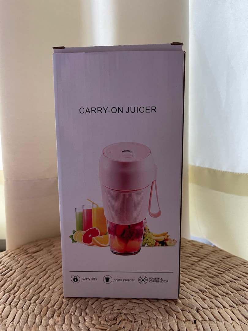 NEW Carry On Juicer / Portable Juicer, TV & Home Appliances, Kitchen