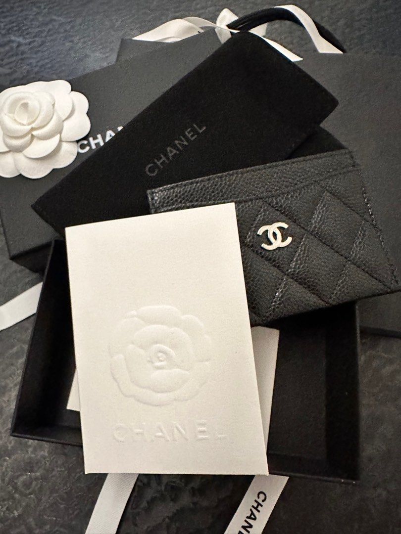 [NEW] Chanel Classic Card Holder SHW, Women's Fashion, Bags & Wallets
