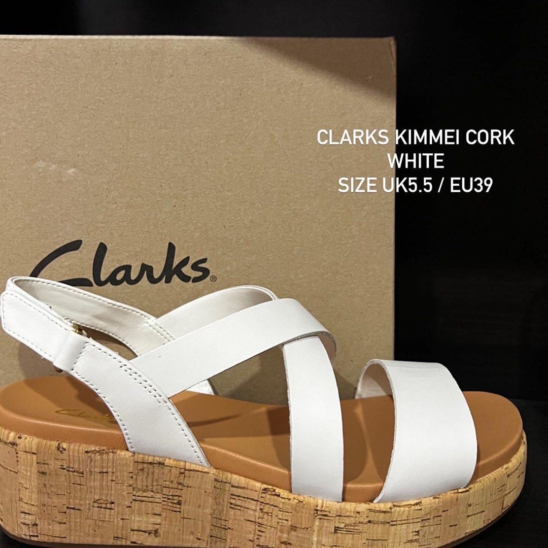 Clarks new arrivals cork wedges