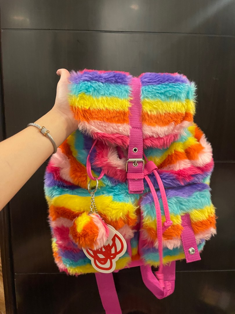 Smiggle furry 2025 backpack