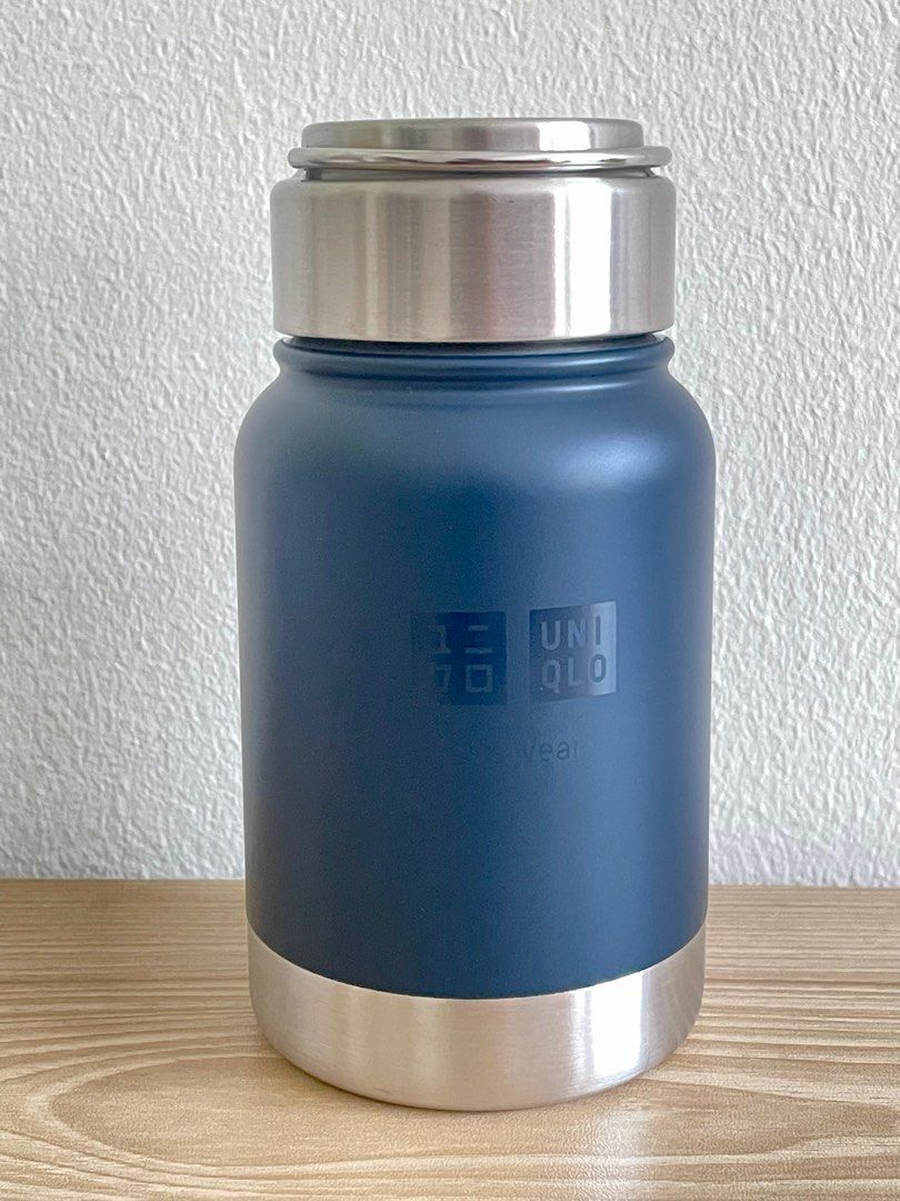 [New] Uniqlo stainless steel bottle, Furniture & Home Living