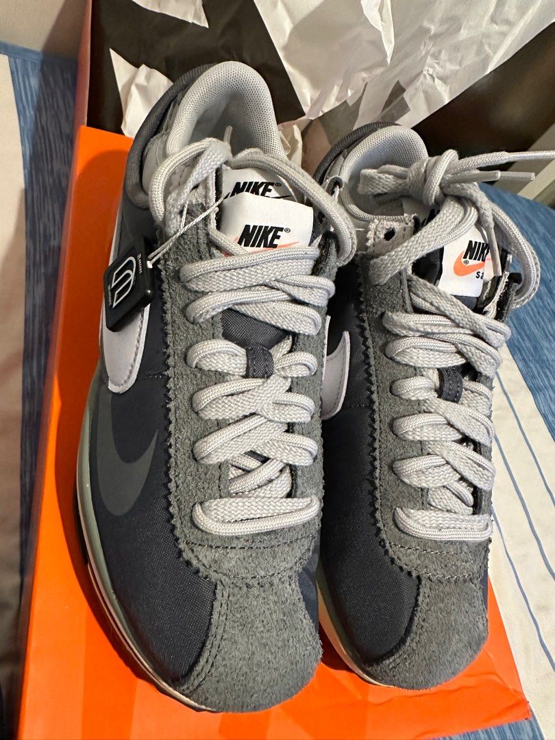 Nike × sacai iron Gray Zoom Cortez 灰色阿甘鞋, 他的時尚, 鞋