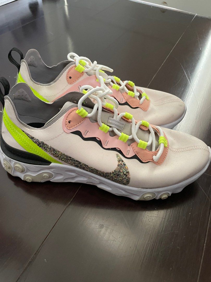 Nike React Element 55 Premium (Women’s size 10) (Category: Sneakers) located in Quezon City. Submitted by _buymystuff_ (Listing ID 1218757916, Image 3). Description: Originally bought for Php 7k. Only used less than 10 times! Can fit Women’s size 10 or Men’s size 8.5 .