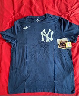 Nike x mlb New York Yankees hall of fame baseball player babe Ruth legend tee shirt
