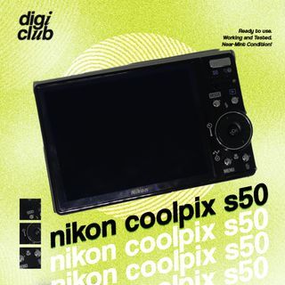 nikon coolpix s50 digicam