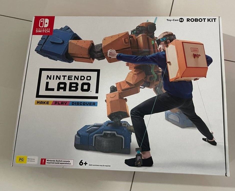 Nintendo Labo robot kit (Sealed in box), Video Gaming, Video Game