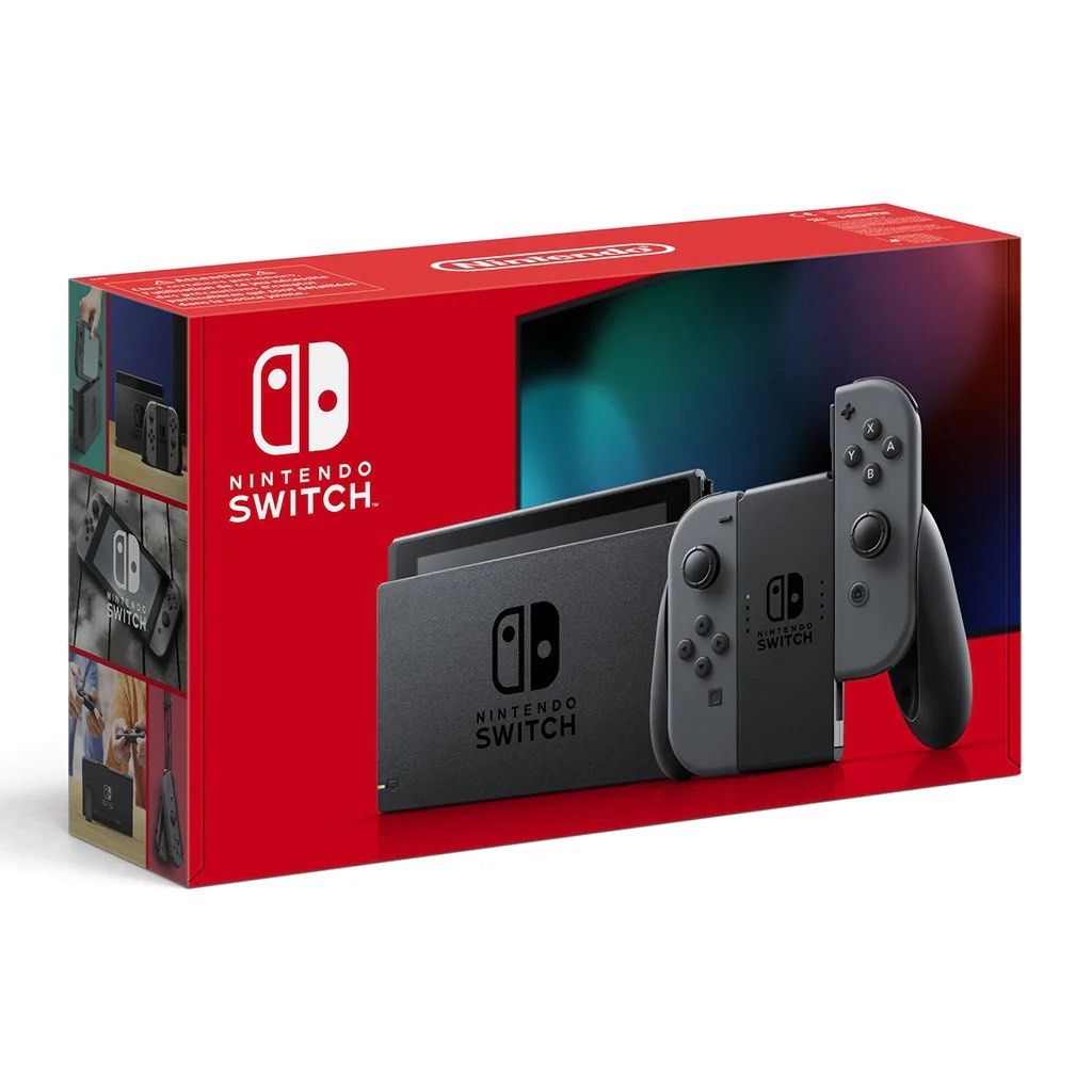 New Nintendo Switch Red Blue Joy Con Improved Battery Life Console