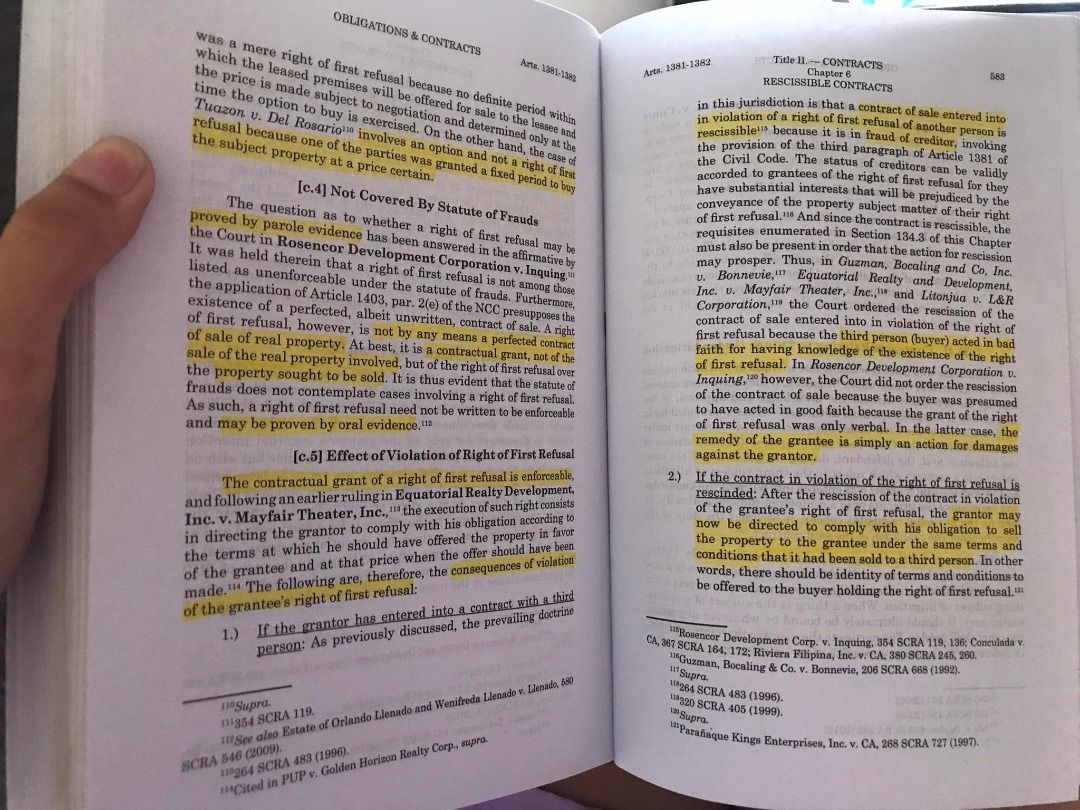 Obligations and Contracts by Elmer T. Rabuya 2019 Edition, Hobbies ...