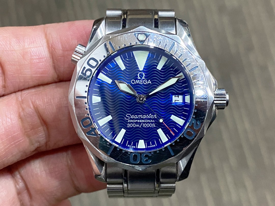 Electric clearance blue omega
