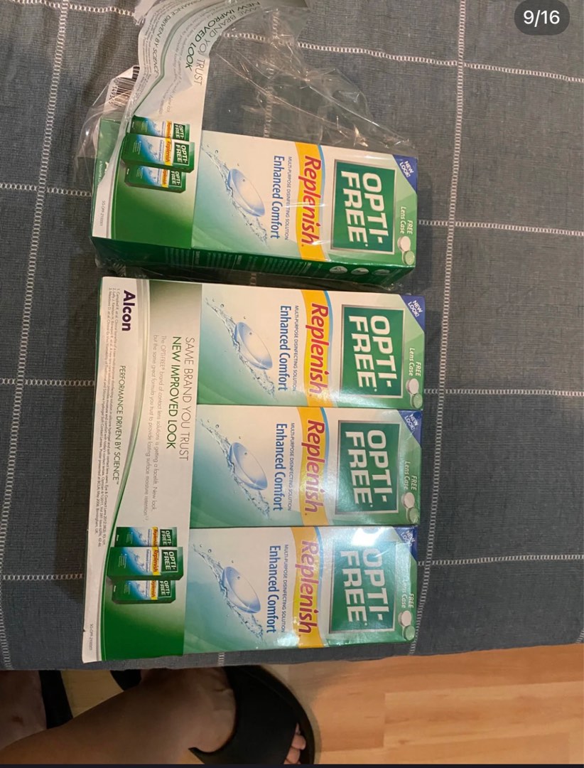 optifree contact lens solutions2024.11, Beauty & Personal Care