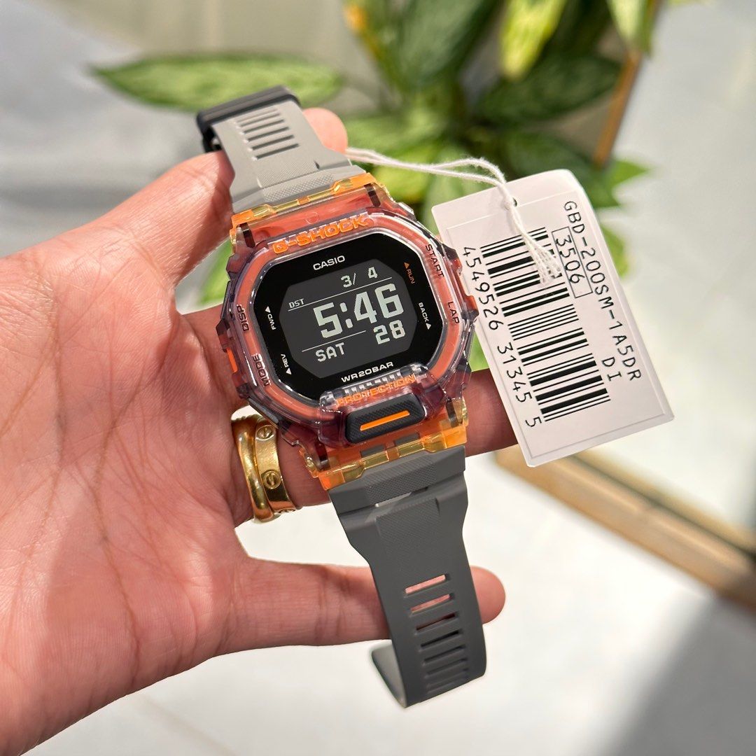 Original Brandnew Gshock Gbd 200sm 1a5 Bluetooth Mens Fashion Watches And Accessories Watches