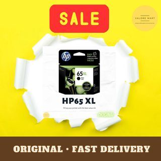 [ORIGINAL] Hp 65 XL/Hp65xl Black + Color Ink Cartridge