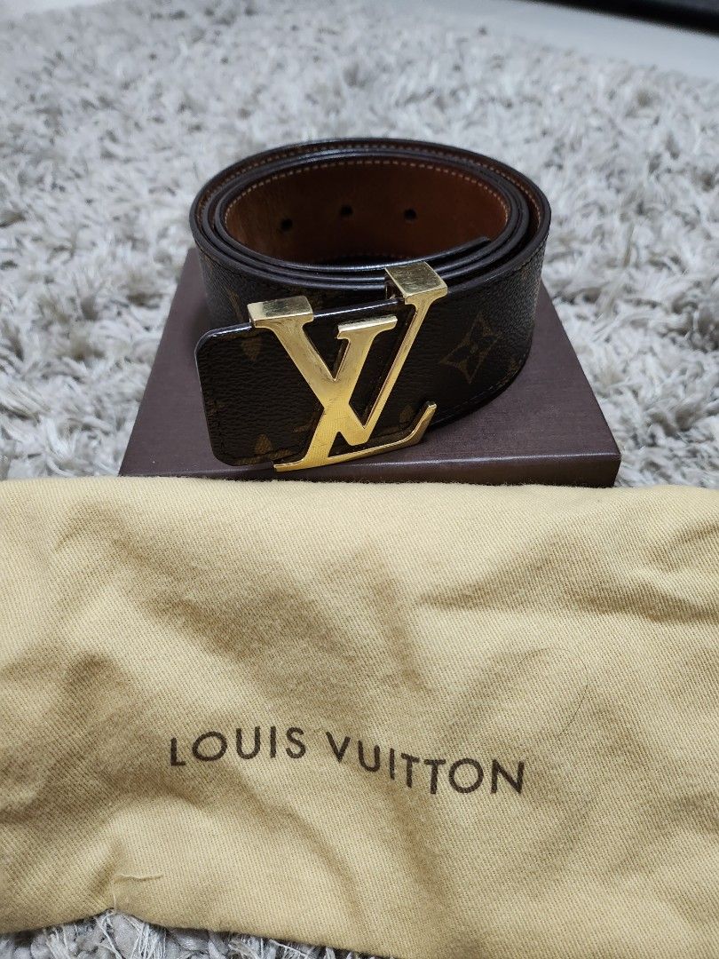 Louis Vuitton Initiales Reversible Belt, Luxury, Accessories on Carousell