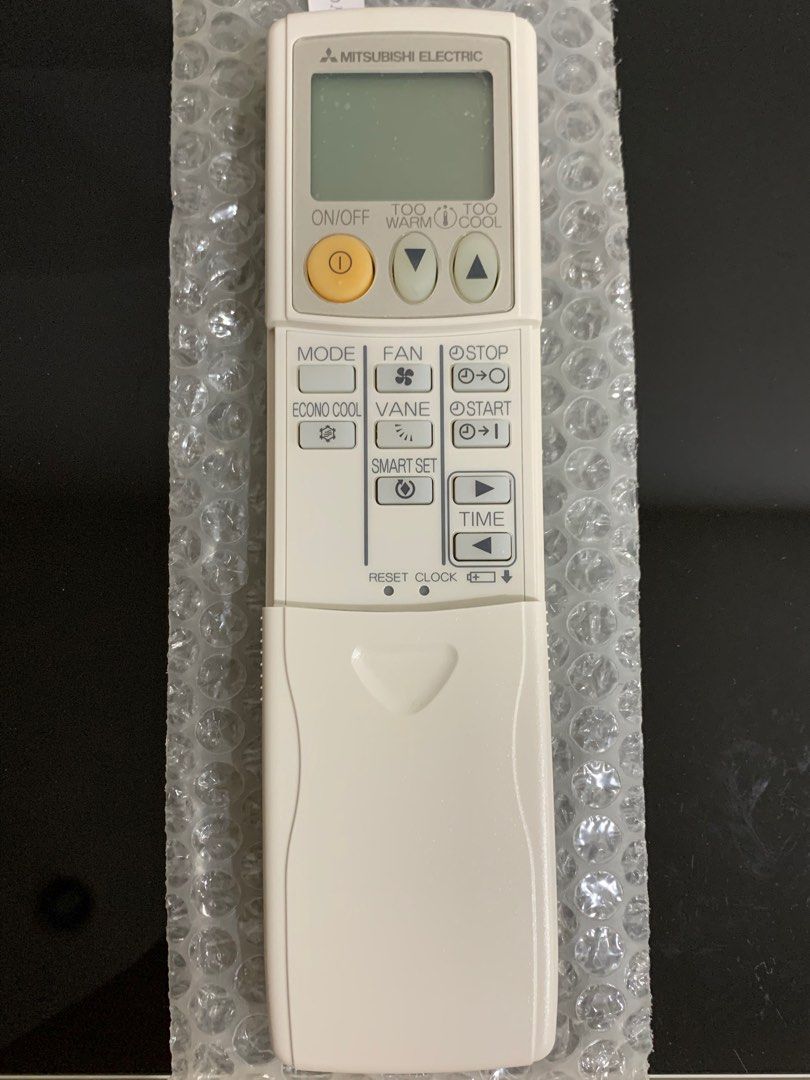 ORIGINAL Mitsubishi Aircon Remote Control with Wall mounted Bracket