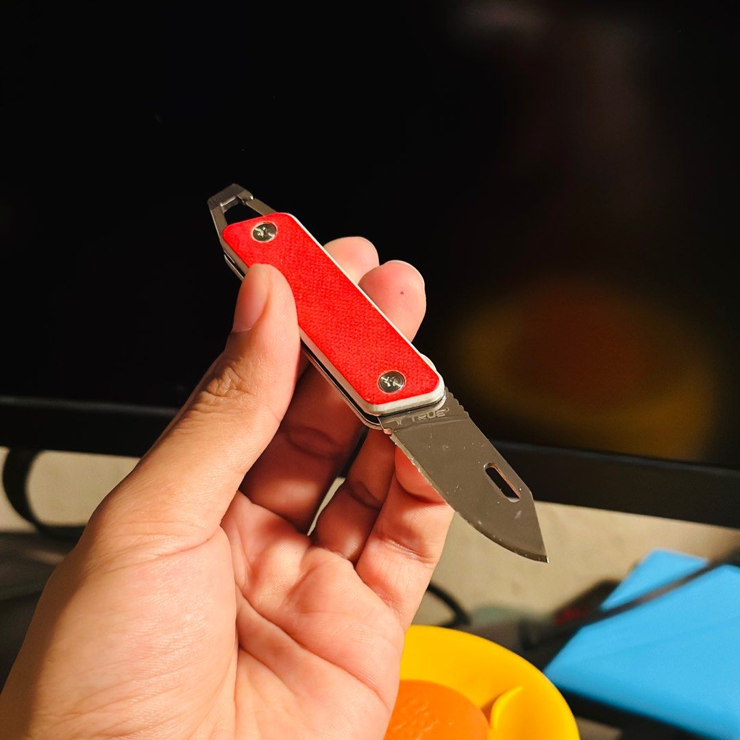 Original SUPREME x TRUE Keychain Knife SS22, Furniture & Home