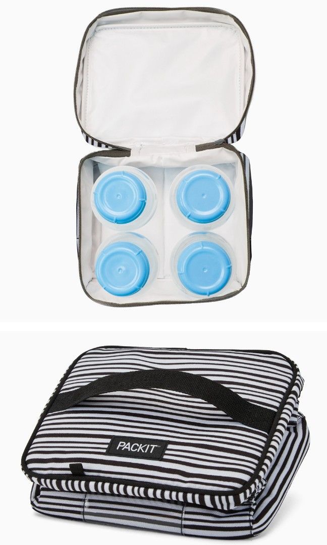 Freezable Lunch Bag Packit Freezable Baby Bottle Cooler Bottle