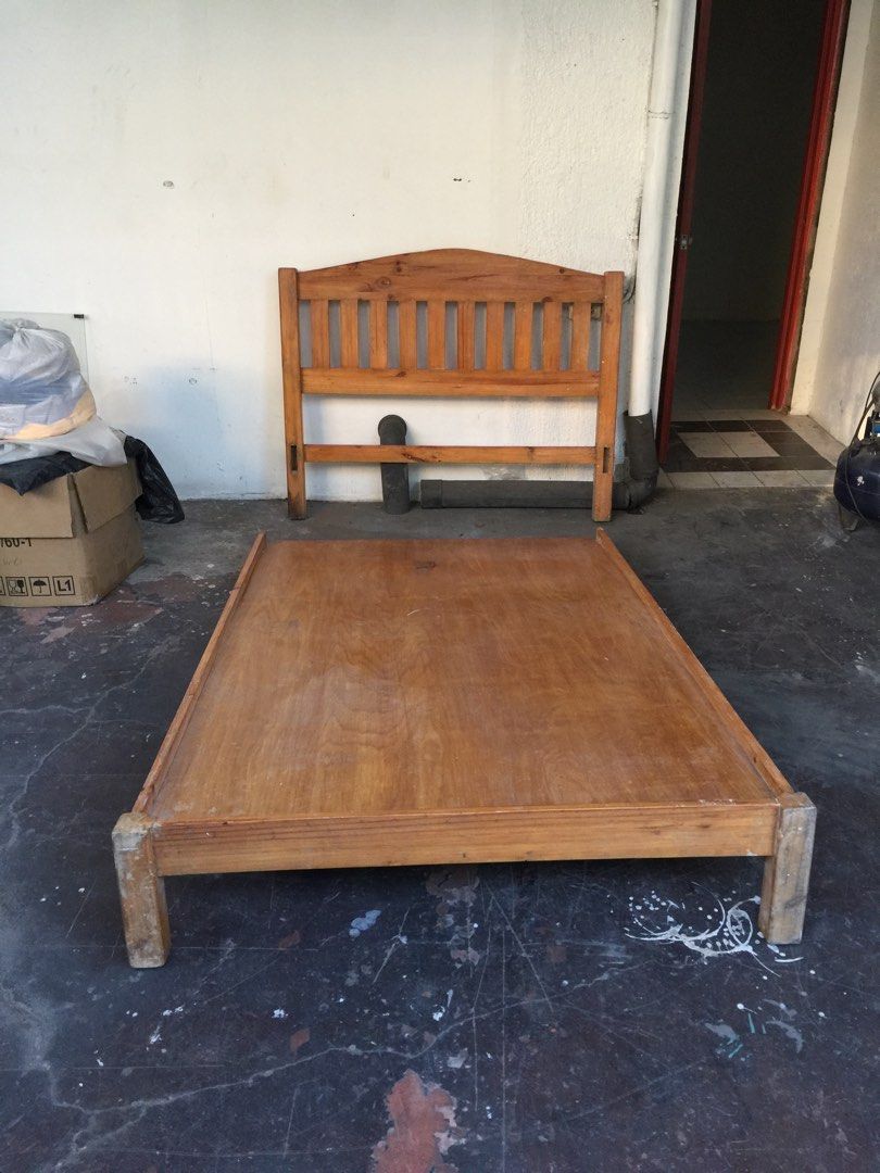 Palochina Bed Frame, Furniture & Home Living, Furniture, Bed Frames