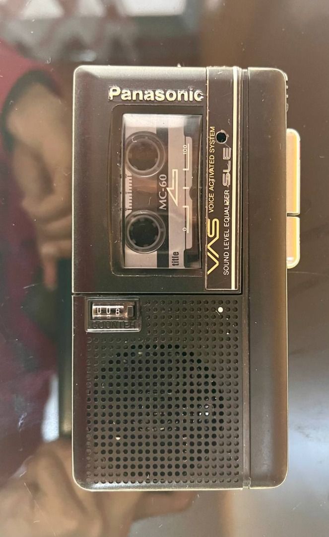 Panasonic VAS RN122 microcassette recorder on Carousell