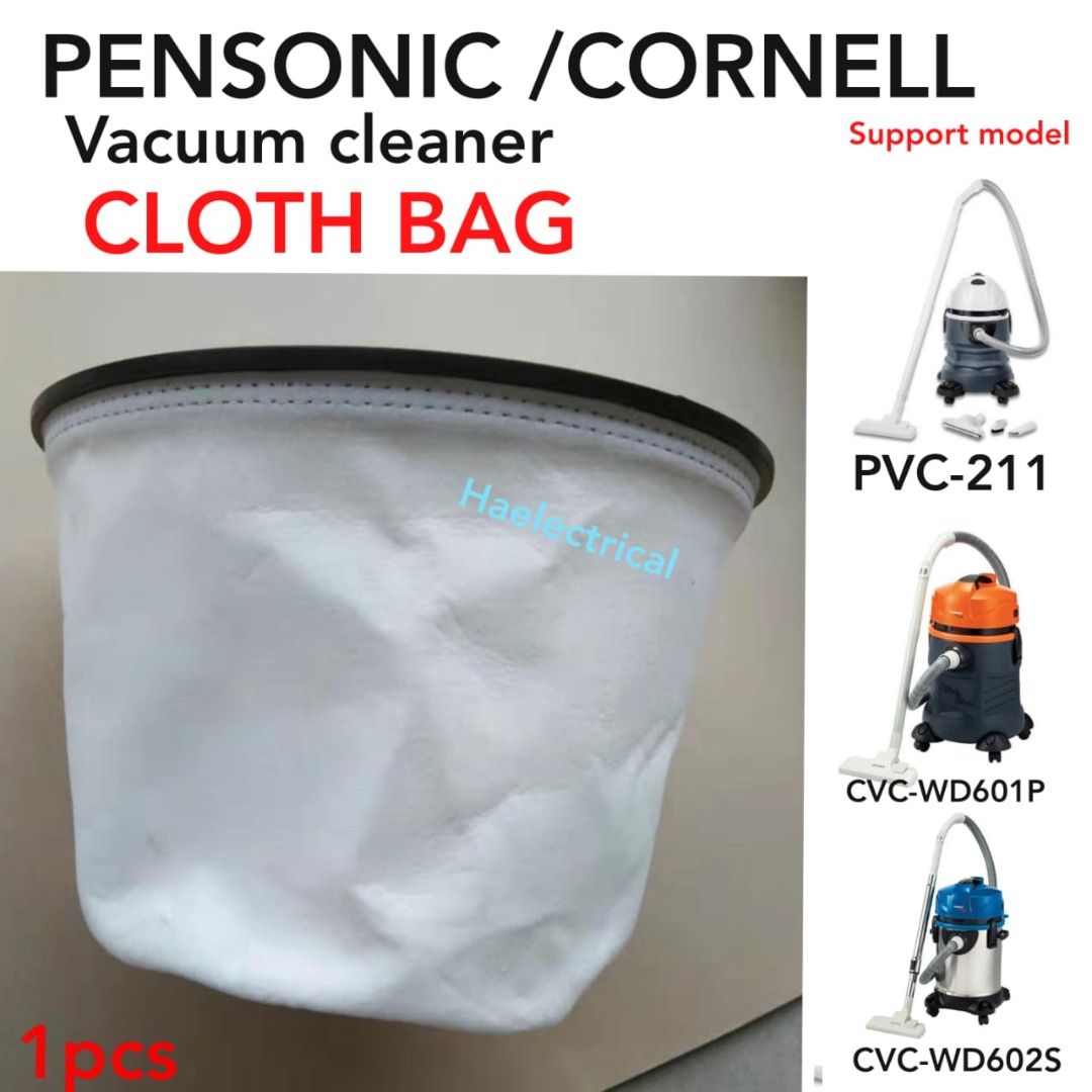 Pensonic vacuum dust bag outlet