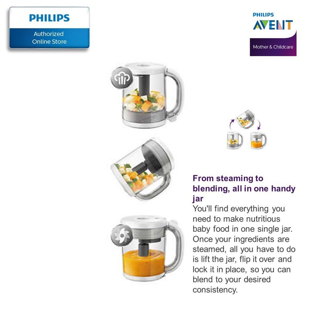 Philips Avent Food Processor, Babies & Kids, Nursing & Feeding, Weaning