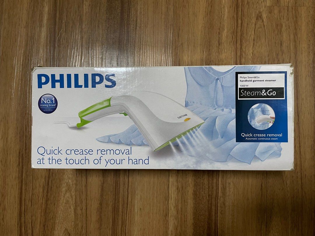 Philips Steam&Go Handheld Garment Steamer GC310, TV & Home Appliances