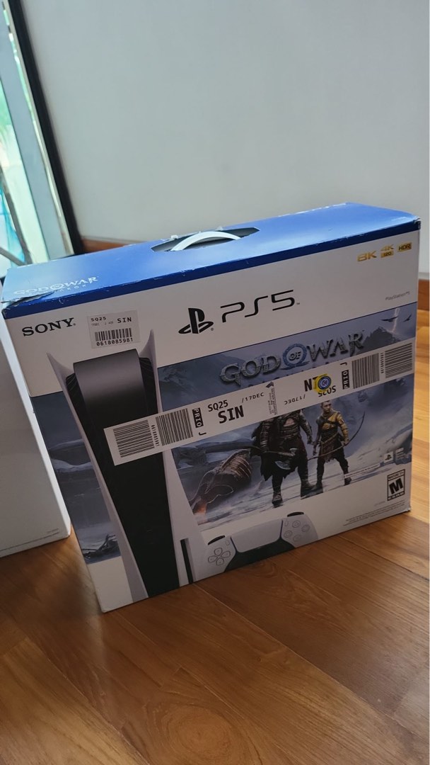 PlayStation 5 God Of War edition, Video Gaming, Video Game Consoles ...