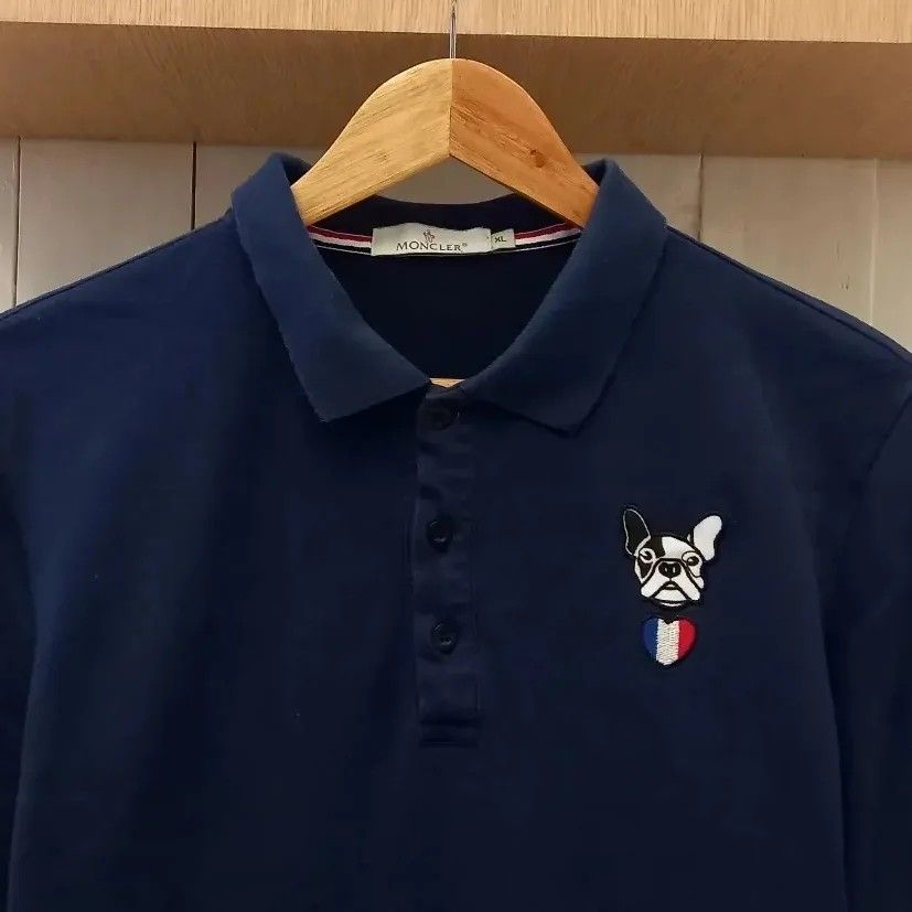 Moncler bulldog polo deals