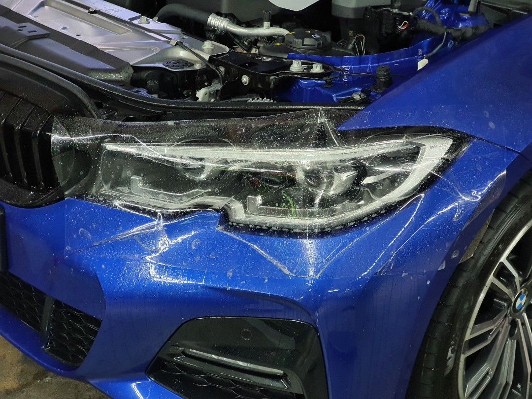 PPF Headlight Paint protection film wrap, Car Accessories, Accessories