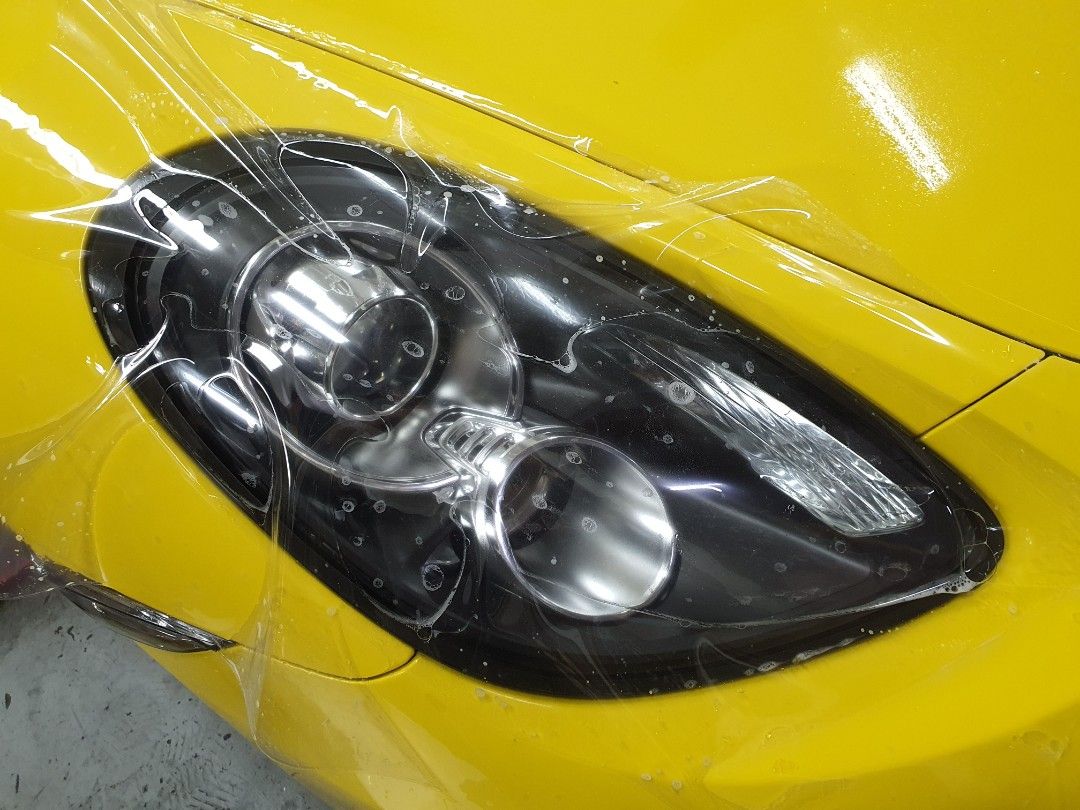 PPF Headlight Paint protection film wrap, Car Accessories, Accessories