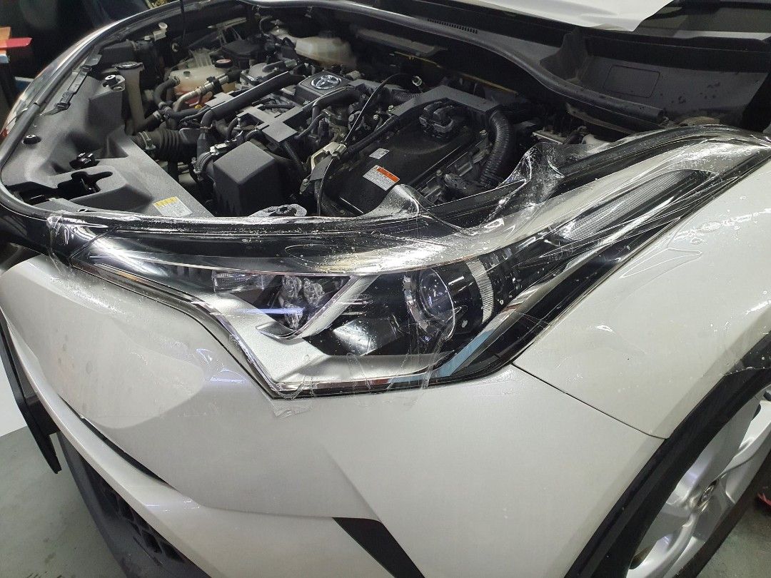 PPF Headlight Paint protection film wrap, Car Accessories, Accessories