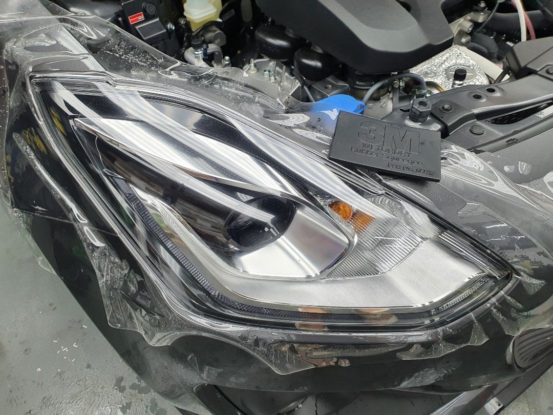 PPF Headlight Paint protection film wrap, Car Accessories, Accessories