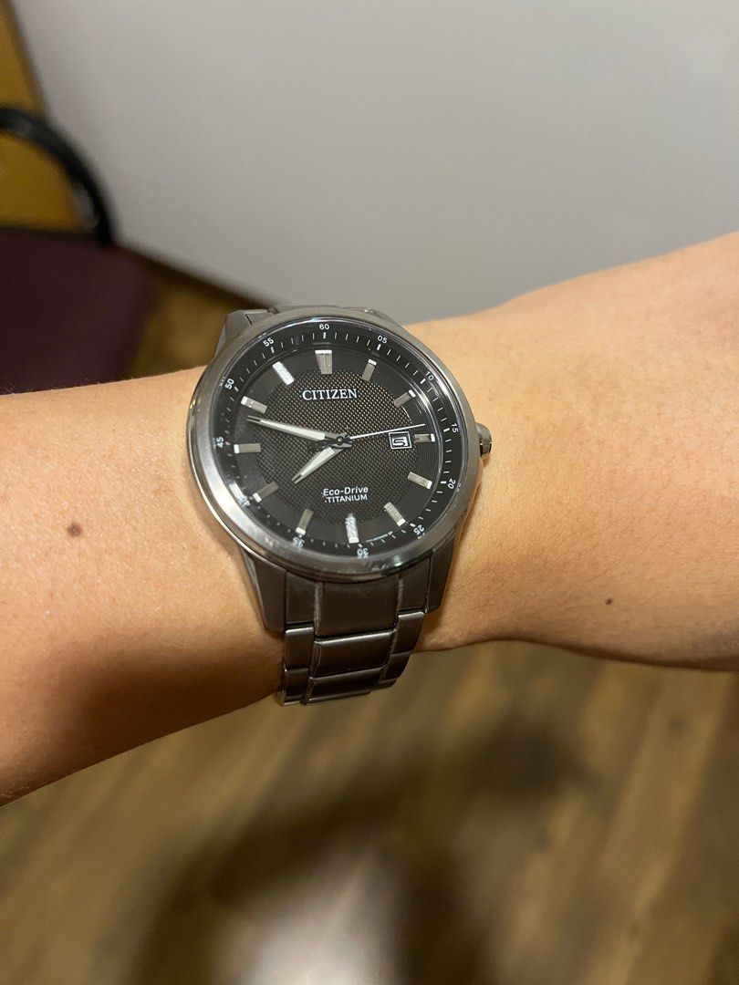 Citizen eco drive titanium j810 clearance