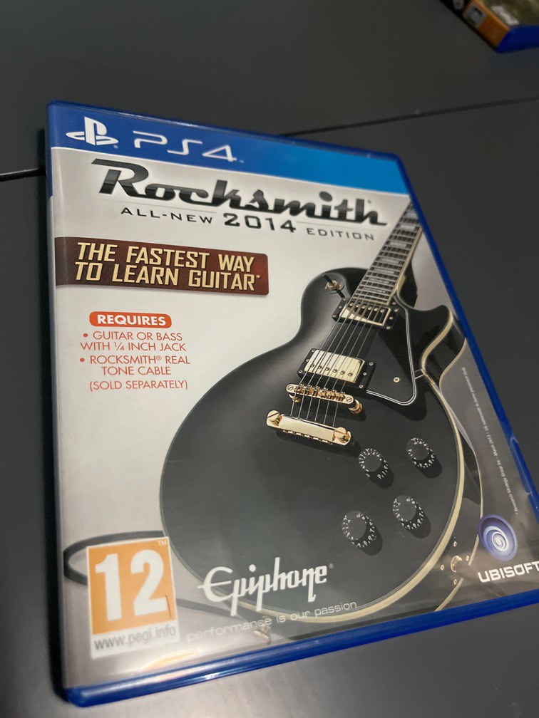 PS4 Rocksmith 2014 英文版, 電子遊戲, 電子遊戲, PlayStation - Carousell
