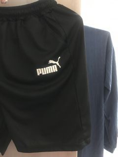 Puma 運動短褲 黑 休閒 正版