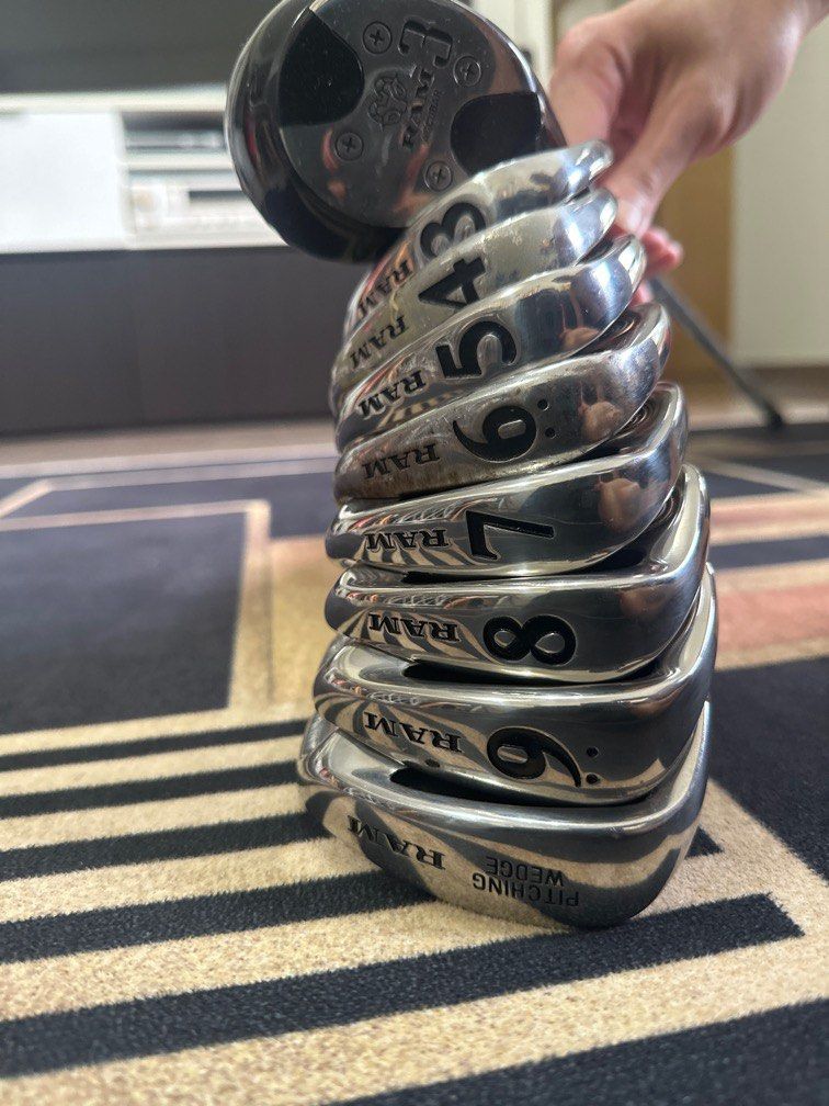RAM Accubar Golf Clubs, full set, Sports Equipment, Sports & Games