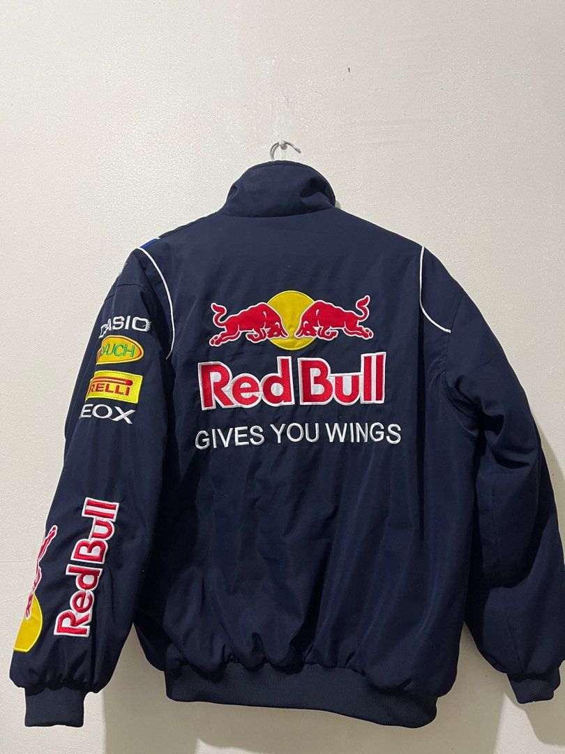 Red Bull Racing Jacket F1 Verstappen Pérez Puma Tag Heuer Navy Blue  701219140-001 - men