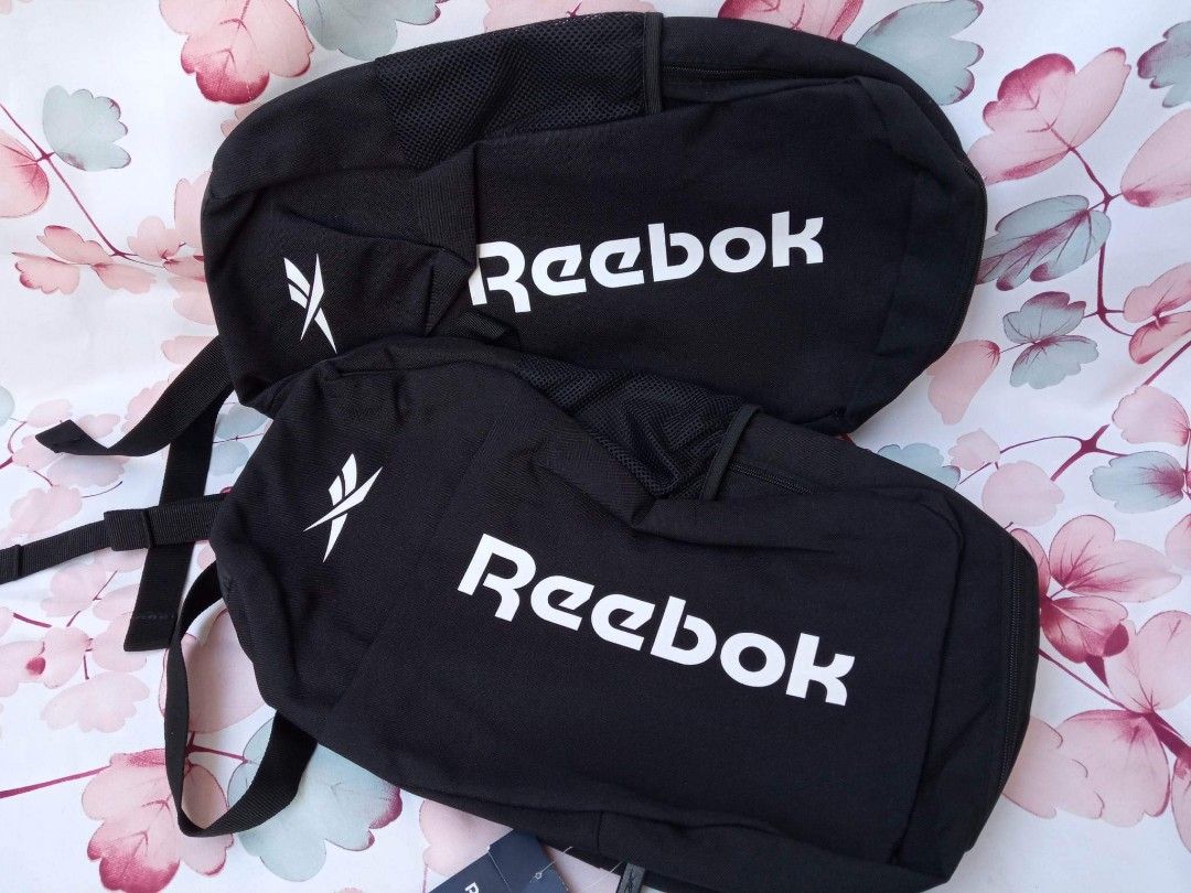 Reebok Backpack (Category: Backpacks) located in Davao. Submitted by jenpolinar (Listing ID 1218890765, Image 1). Description: original Backpack Reebok brand-new 1k each.
