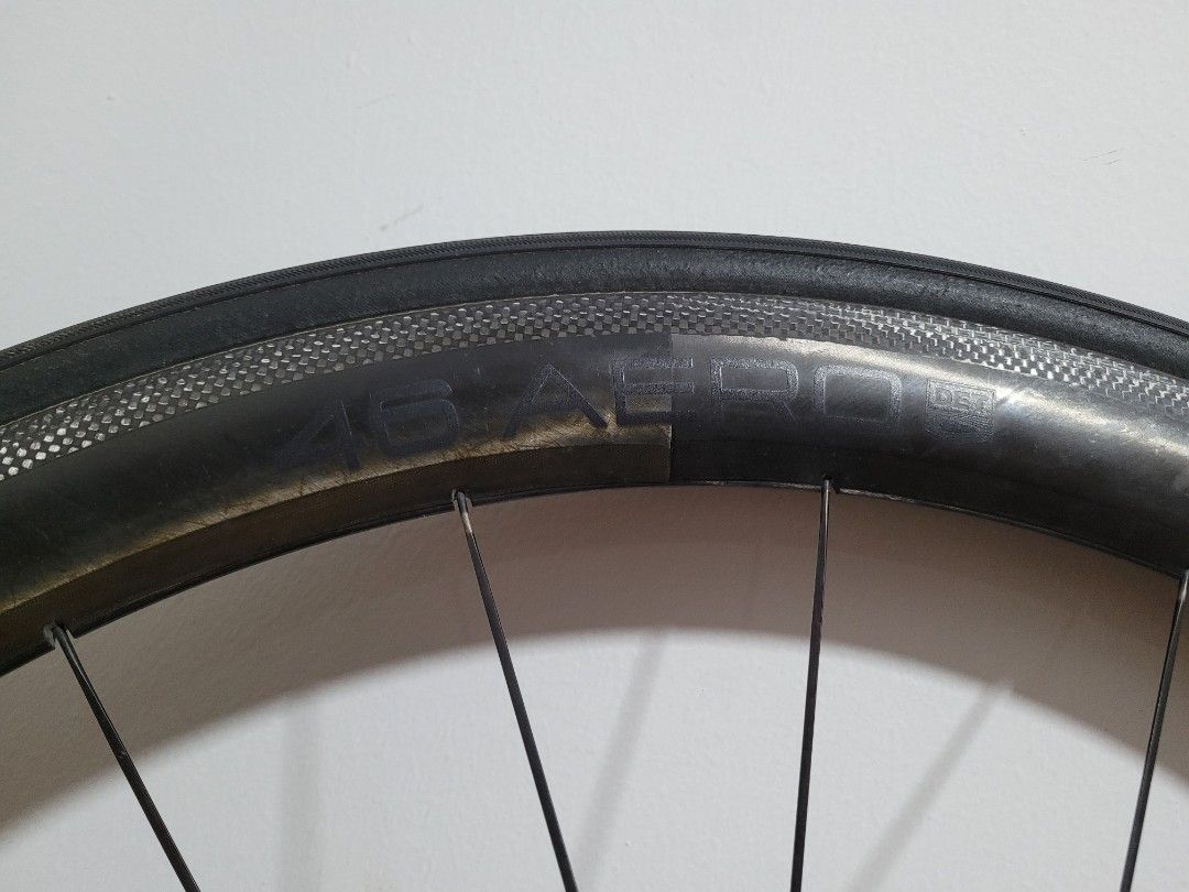 Reynolds aero 46 rim brake Wheelset, Sports Equipment, Bicycles & Parts ...