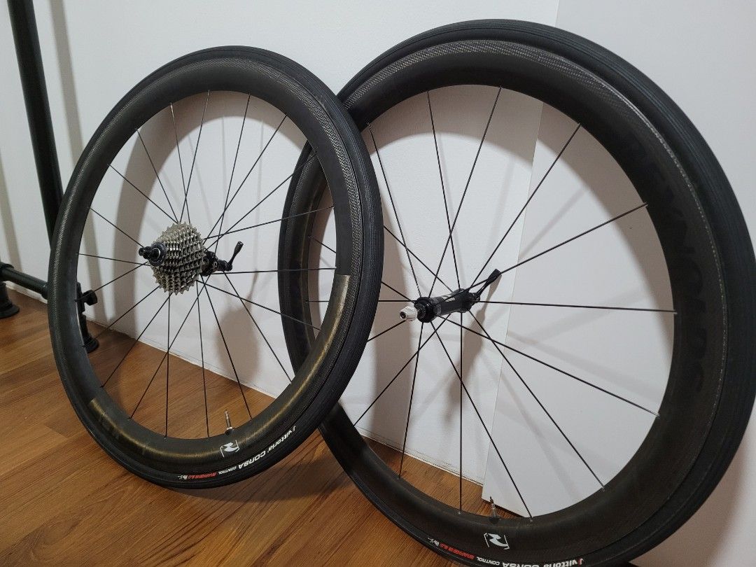 Reynolds aero 46 rim brake Wheelset, Sports Equipment, Bicycles & Parts ...
