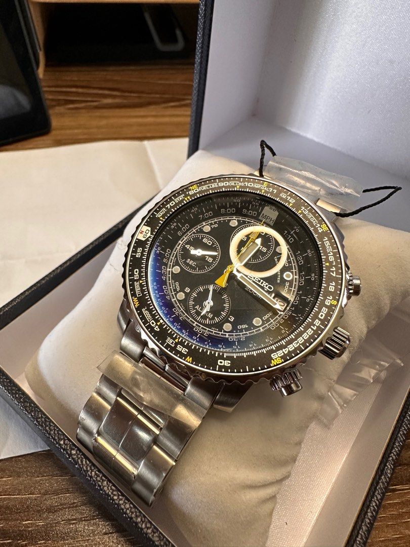 Total 56+ imagen how to set alarm on seiko flightmaster Thptnganamst.edu.vn