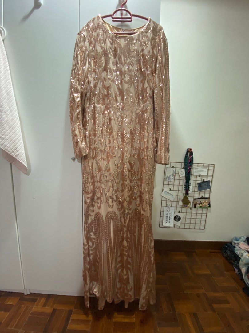 Monsoon marina sequin maxi dress cheap