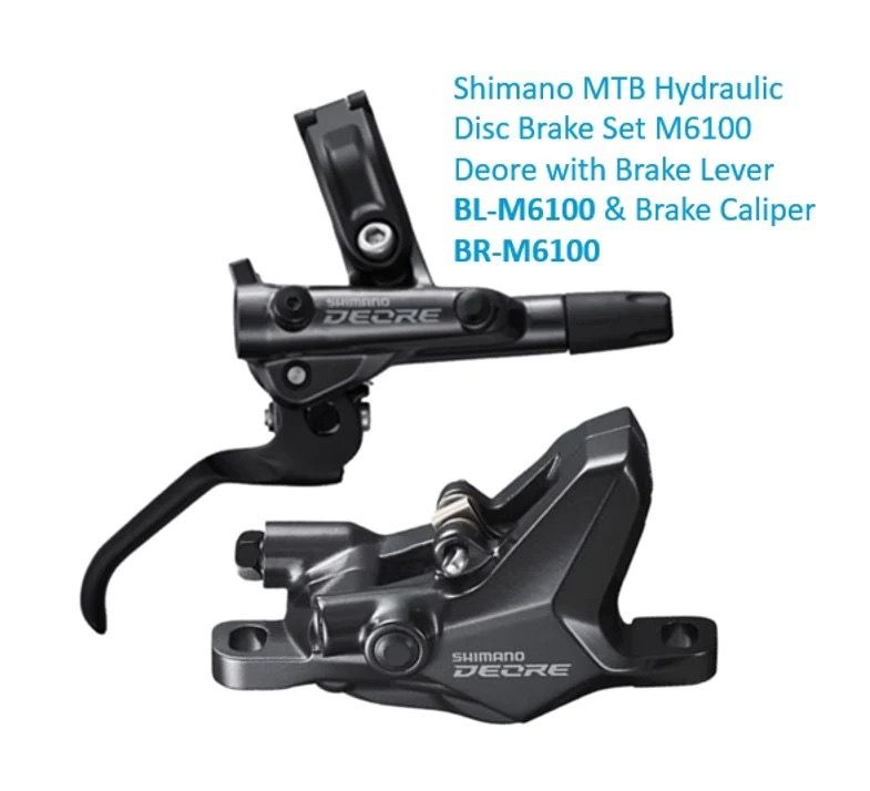 Shimano Deore M6100 2 Piston Brake Sports Equipment Bicycles