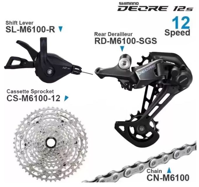 Deore m6100 upgrade kit 2025