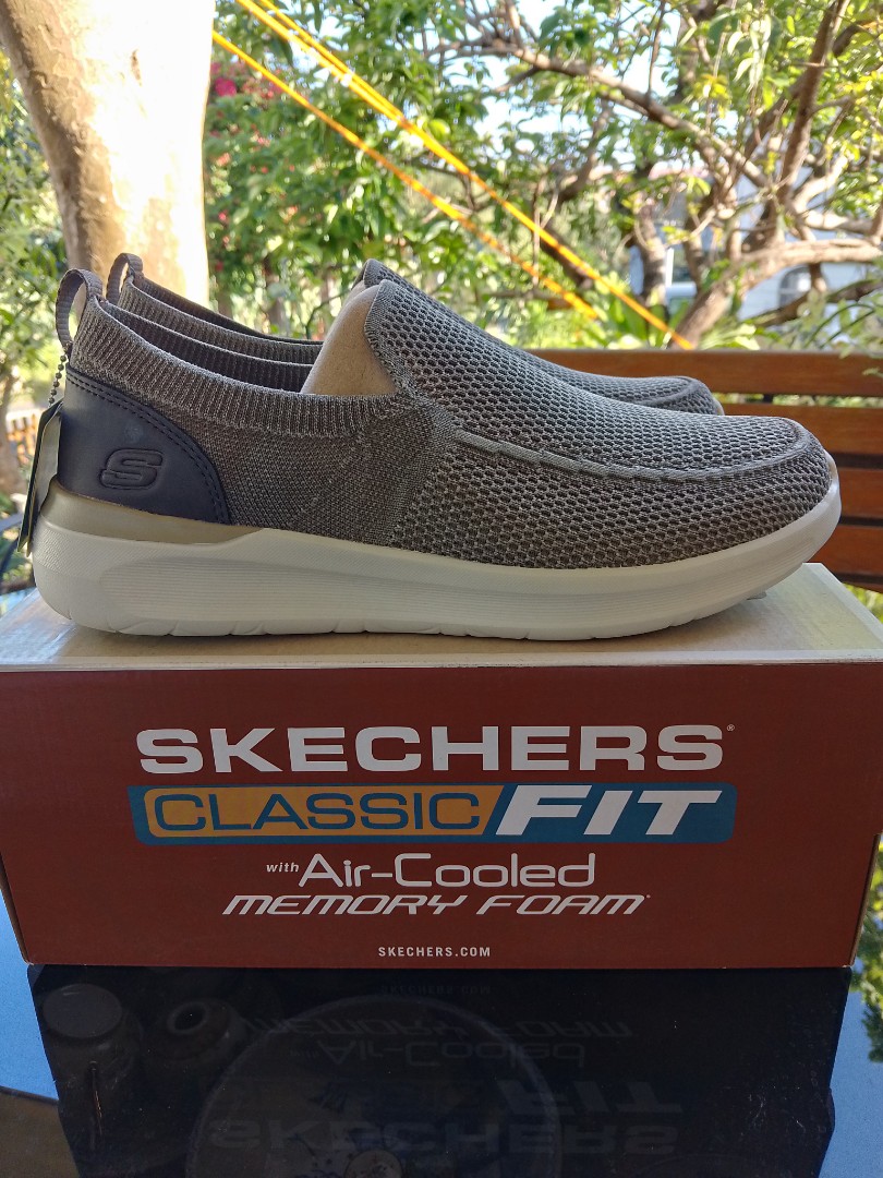Skechers classic fit sneakers on Carousell