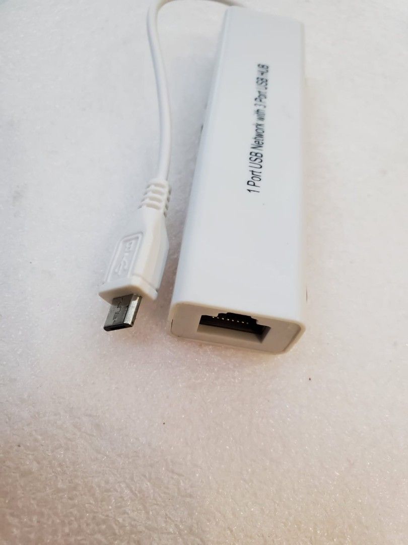 4 in 1 Micro HUB (3 x USB/Ethernet Female Adapter)SMAYS, Computers ...