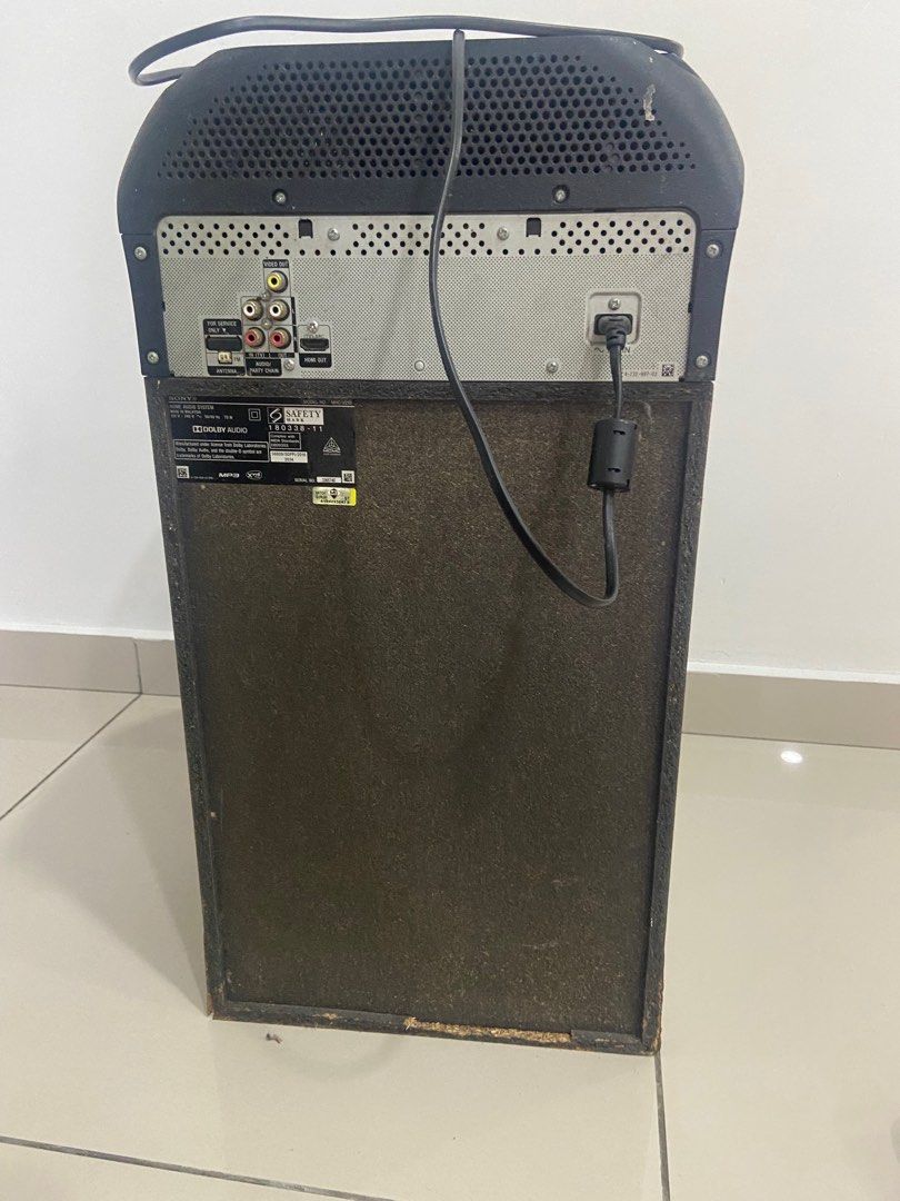 Sony home audio system MHCV21D, Audio, Soundbars, Speakers