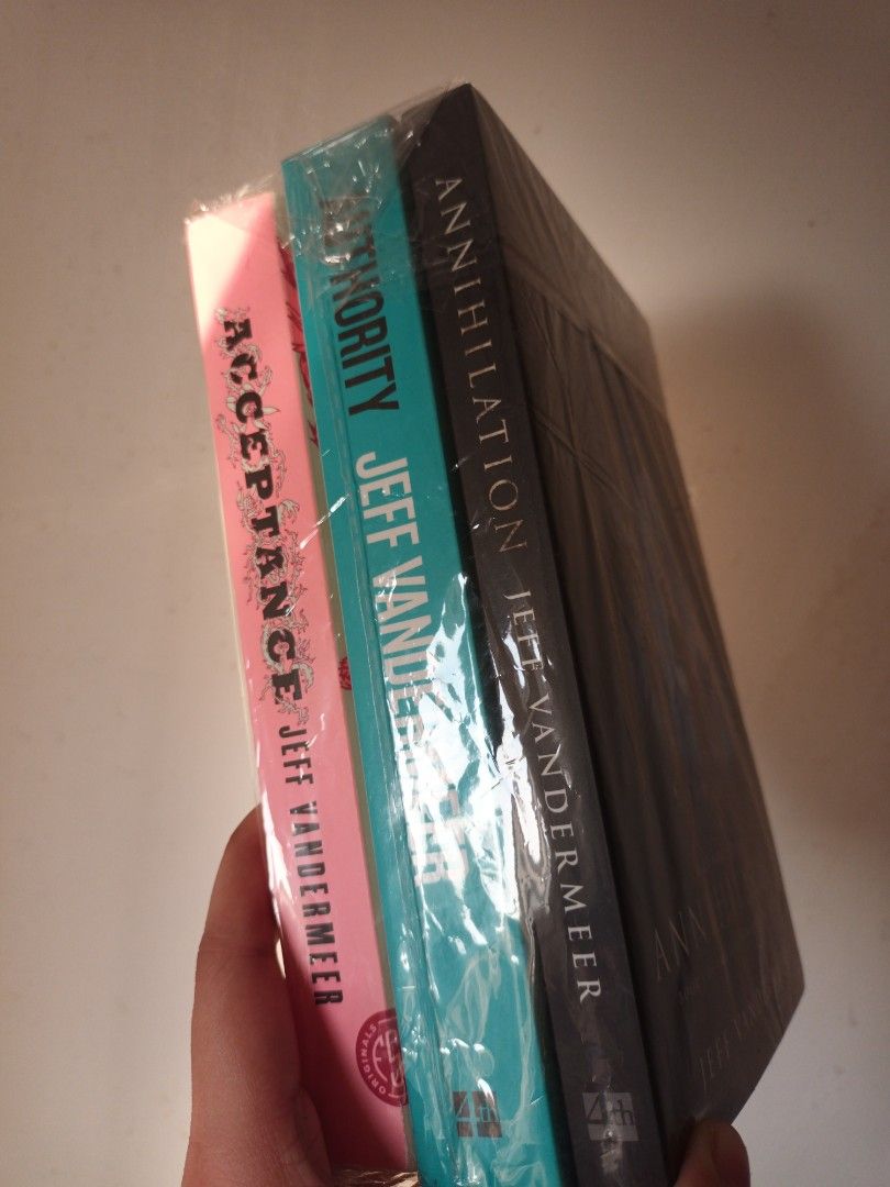 Southern Reach trilogy (Annihilation, Authority, Acceptance) by Jeff Vandermeer on Carousell